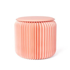 Northern Europe Paper Stool Paper Ottoman