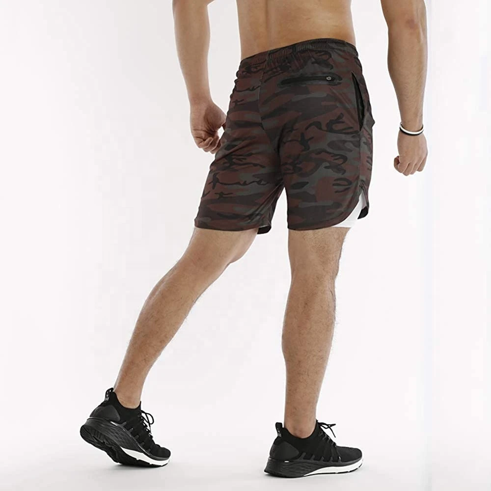 OEM Custom Printed Mens Training Shorts Custom Gym Shorts 2021 Fitness Sports Athletics Sports Shorts