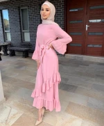OEM design islamic clothing women muslim long dress