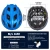 OEM Logo Bike Helmet Sun Visor Cycling Helmet MTB Motorbike Helmet