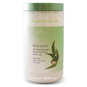 OEM Natural Dead sea bath salt with eucalyptus essential oil