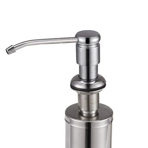 OEM Quality Malaysia Antirust Stainless steel Refillable Kitchen Liquid Soap Dispenser