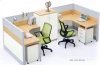Office workstation with partition Latest Modern office desk furniture