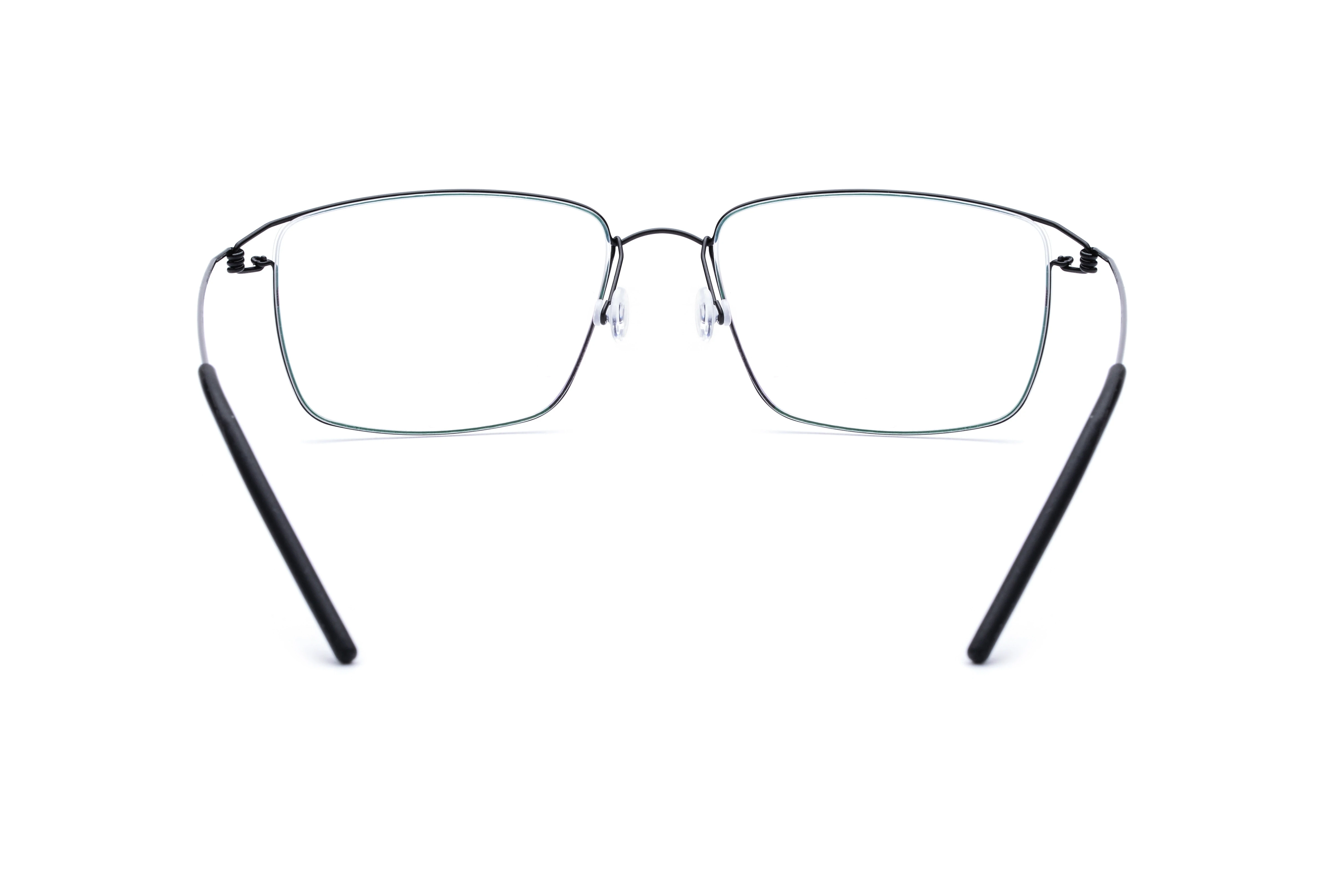 Optical Screwless mens and womens hand-made ultra-light thin-rimmed spectacle Titanium eyeglass frame