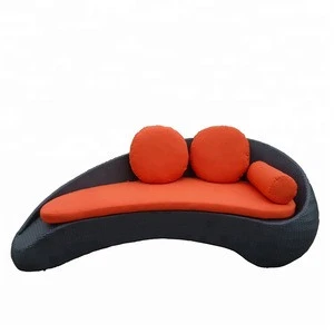 Optional color chaise furniture 227*100*72 cm sun sofa lounge