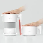 original Deerma 0.6L folding portable outdoor instant hot smart collapsible electric kettle