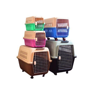 Outdoor Animal Plastic Cage Air Dog Carrier With Low  Prices