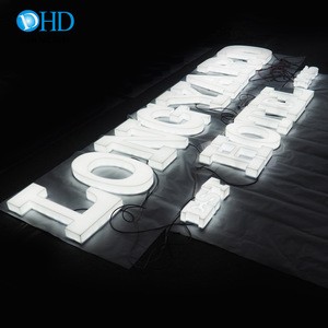 Outdoor indoor galvanized metal led letters acrylic letter aluminum strip for channel letter with flexible LED strip module