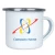 Import Outdoor Stainless Steel Rim Enamel mugs with handle from China