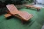 Outdoor wooden chaise lounge chairs