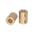 Import OXCNCD16 L22 Brass Copper Shaft Motor Rigid Coupling RC Airplane Model Motor Shaft Coupling Brass Coupler Rigid Motor Connector from China