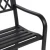 Import Patio Garden Bench Park Yard Outdoor Furniture Steel Frame Porch Chair from China