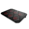 PCCOOLER is master in China cooler 6  Red LED fans dual usb 2.0 ports Laptop Cooling Pad for 12 17.3 inch gaming  laptop