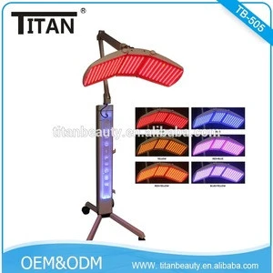 PDT Led Skin Rejuvenation / two arms Led Light Therapy Machine / Pdt Red+ Blue +infrared Light Therapy