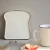 Import Personality Ceramic White Ceramic Dinnerware With Bread Shape Breakfast Plate For Home from China