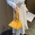 Import Personality Women Drawstring Portable Triangle Bag Designer Pyramid Shaped Crossbody Bag New Fashion PU Leather Handbag Clutches from China