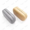 personalized contact lenses metal box leather contact tin lens case