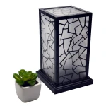 Perspex Geometric LED Light Use for Bar Club Home Hotel Delicate Perspex Frosted decorative beauty Acrylic LED table Lamp holder