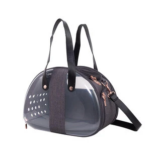 Pet Supplies Transparent Shoulder Bag Cat Dog Carrier Travel Backpack
