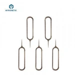 PHONEFIX 10PCS Sim Card Tray Open Eject Ejector Pin Key For iPhones Mobile Phone Sim Card  Eject Remover Tool