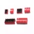 Import Piano Type Side Dial Dip Switch 2.54mm 4 Position Dp-04 Switch 4p 8pin 4 Way Red dip Switch from China