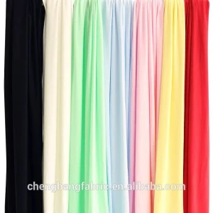 Plain Dyed and 95% Lenzing Modal Material 5% Spandex Single Jersey Fabric for Baby&#39;s Garments