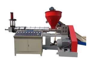 Plastic Recycling and Plastic Bags Pelletizing Machine Line