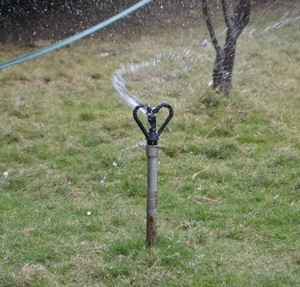 Plastic sprinkler black water mist sprinkler for farm agricultural sprinkler irrigation