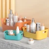Plastic storage box with hinged lid large small plastic waterproof boxes for household daily use