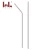 Import Plated color 304 Multi size stainless steel drinking straws metal straws bent straw bar accessories from China