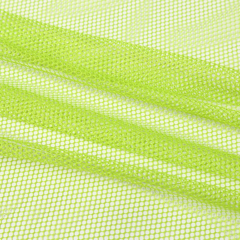 Polyester fabric mesh Hex mesh fabric mesh fabric for laundry bag