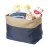 Import Popular Dark Blue Storage Bag Clothes Collapsible Large Laundry Basket from China