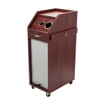 portable hair salon trolley with lock for hair salon furniture