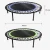 Import Portable Inflatable Indoor Fitness Rectangle Safety Round Jumpingbed Mini Trampoline from China