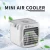 Import Portable Mini Air Cooler Air Conditioner Dehumidifier USB Triple arctic air cooler from China