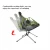 Import Portable outdoor rocking folding camping chairs lightweight recliner collapsible camping beach chairs with pillow from China