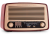 Import Portable retro am fm radio with USB/SD music player and built-in mono speakers from China