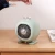 Import Portable room electric mini fan heater 220v 3 seconds fast heat speed air heating fan 400w low power high quality from China