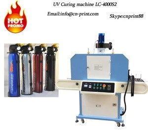 post-press equipment flat and round UV curing machine