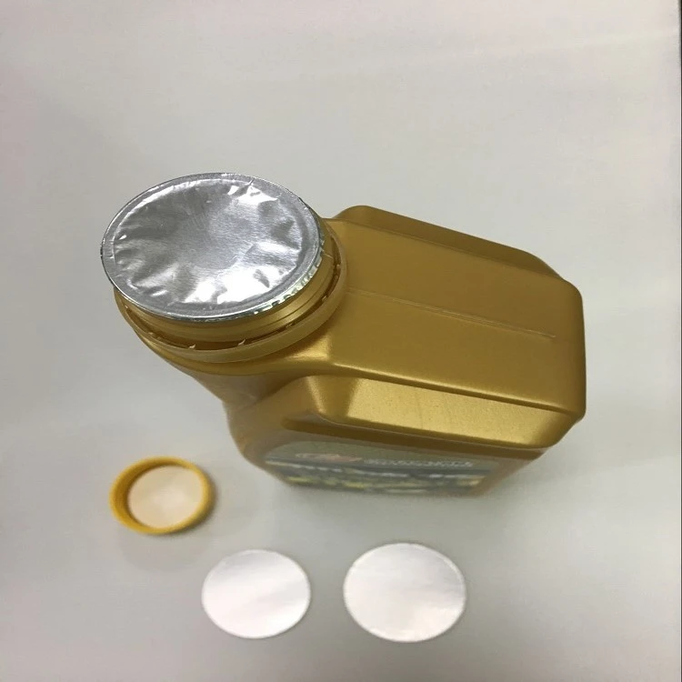 Pressure Sensitive Sealing Liners Pure Aluminum Foil Seals Induction Gasket