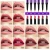 Import Private label 2 in1 lipstick with lip pencil OEM/ODM lipstick with pen for wholesale from China