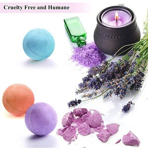 Private Label Bath Bombs Gift Set Fizzies Skin Moisturize Perfect for Bubble &amp; Spa Bath