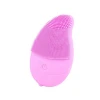Private label Deep Cleaning Electric Soft Sonic Silicone Facial Brush Face Cleansing Brush