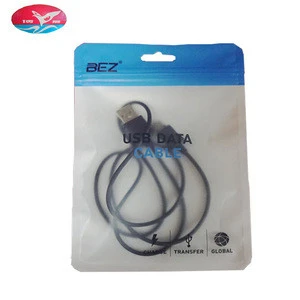 Professional custom data line sticky bags, USB headphones and other packaging.