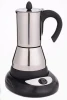 professional espresso machine/ coffee machine spare parts/ lectric moka coffee maker 4 CUP