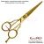 Import Professional Hair Cutting Scissors Strong Grip In Gold Plasma / Japanese Stainless Steel Razor Edge Shears from Pakistan