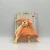 Import Promotion cartoon Baby Rattles Toy Animal Head Comfort Towel from China