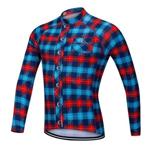 Promotion Long sleeve maillot de ciclista de invierno cycle winter biking wear jersey clothes