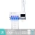 Import Puretta LZ-3 Solar Electric UV Sterilizing Wireless Wall Mount tooth paste dispenser uv toothbrush holder from China