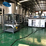 PVC hose recycling granulating production line / PVC plastic granulating machine